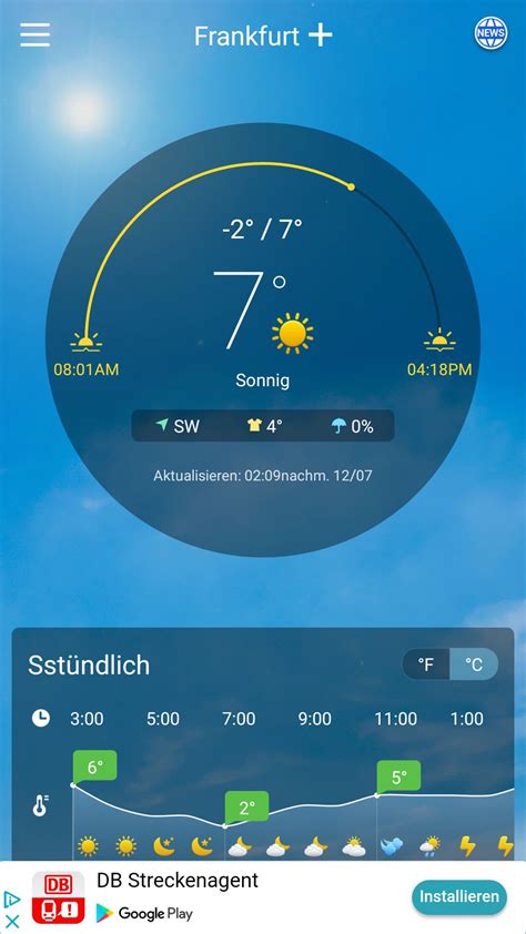 10 Best Android Weather App And Widget List 2018 Edition Fossbytes