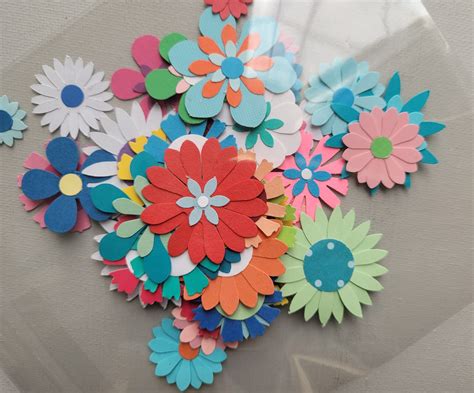 Die Cutting Flowers