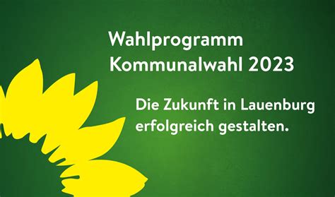 die grünen programm 2023