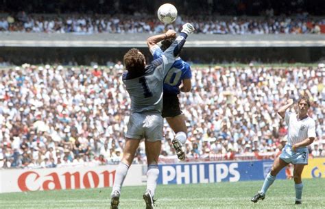 diego maradona controversial goal