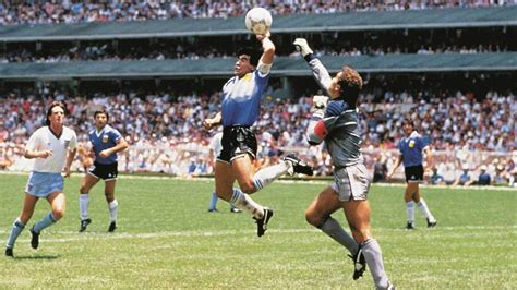diego maradona hand of god goal 1986