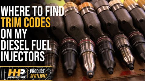 Diesel Fuel Injector Tariff Code