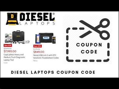diesel laptops coupon code
