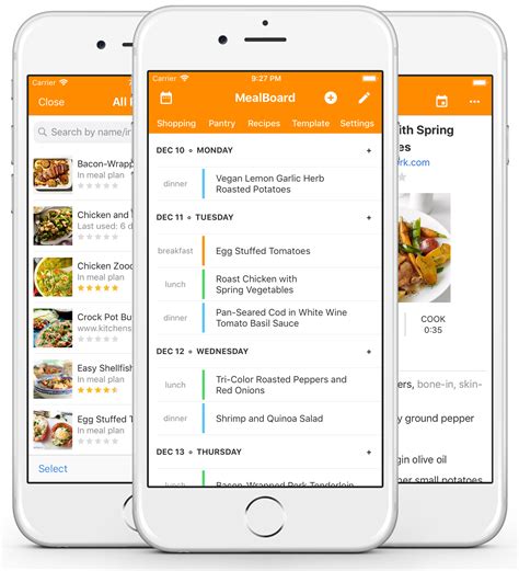 Diet Meal Plan Mobile App by Vivek Jose for RapidGems on Dribbble