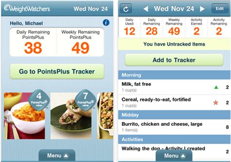 Weight Watchers Mobile Android Apps on Google Play