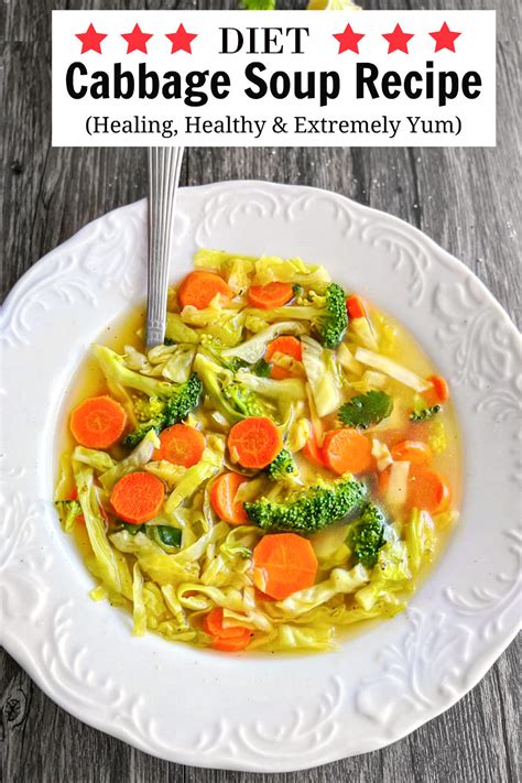 Diet Cabbage Vegetable Soup