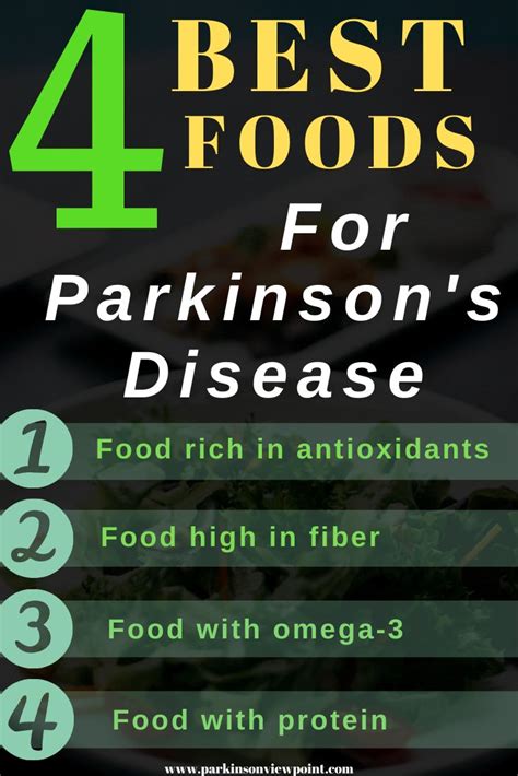 diet for parkinson patients