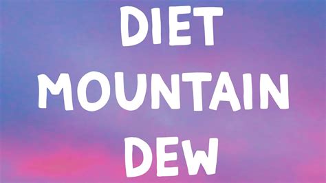 Diet Mountain Dew Lana Del Rey Lyrics