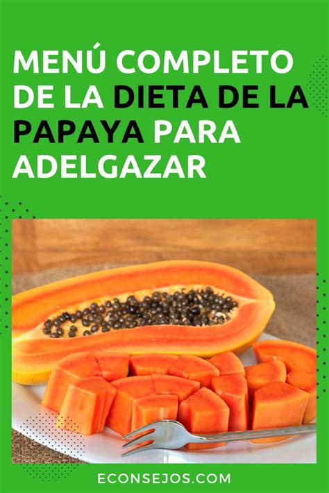 dieta de la papaya para adelgazar