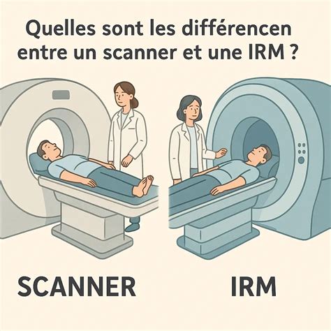 Quelle est la différence entre une IRM et un scanner