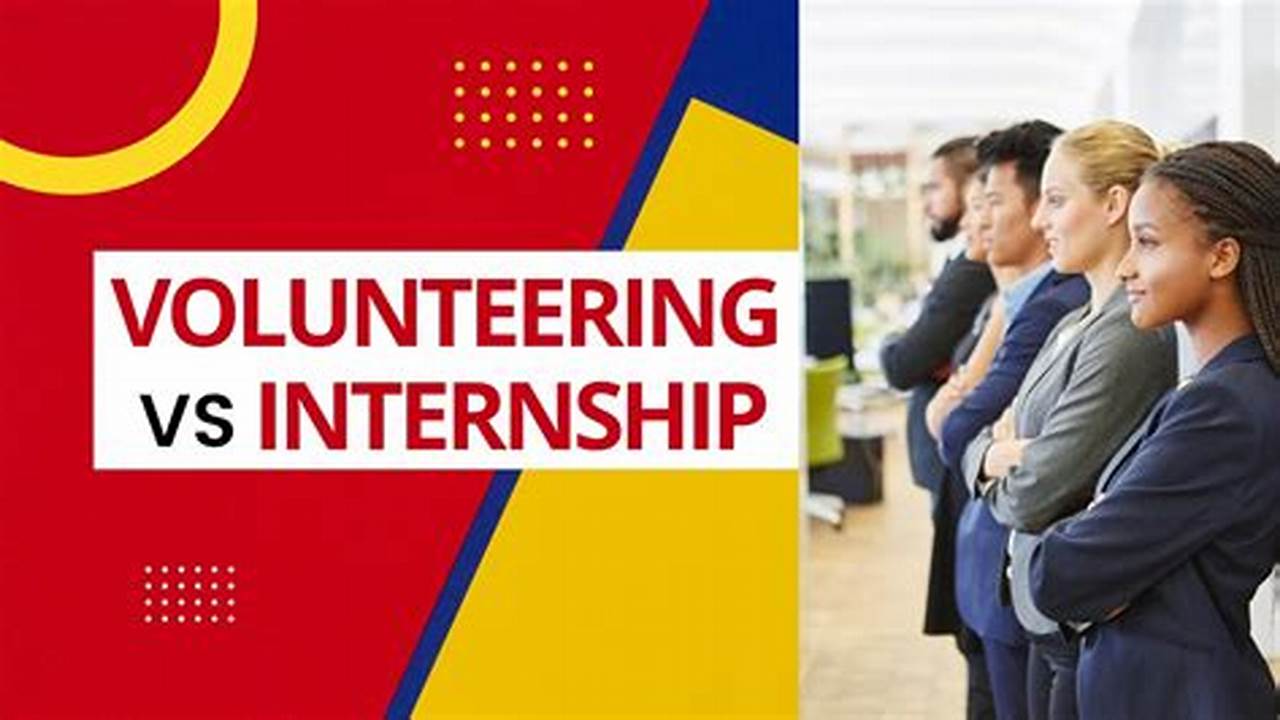 The Difference Between Volunteering and Interning