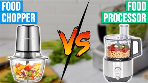 Difference Between A Food Processor And Chopper