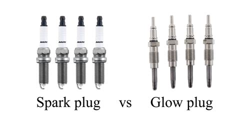 Difference Between A Spark Plug And A Glow Plug