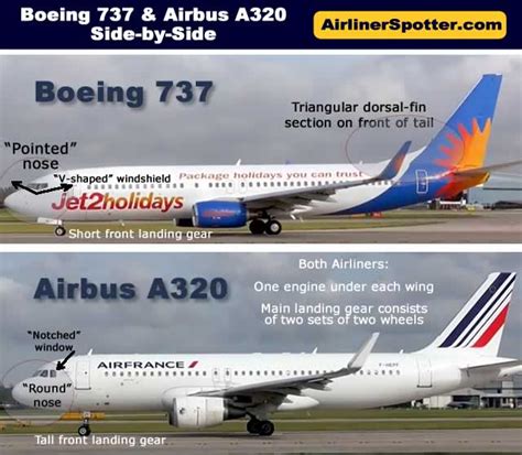 difference between a320 and 737