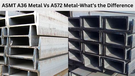 difference between a36 and a572 steel