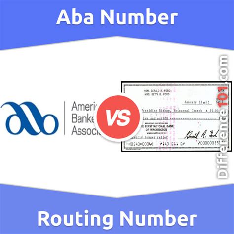 difference between aba number and routing number