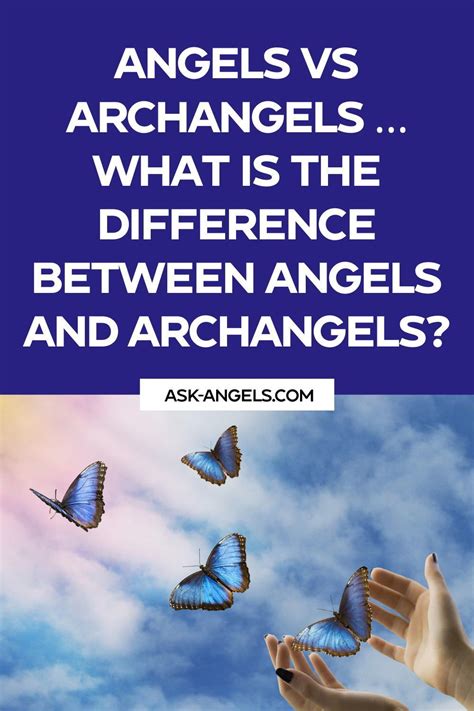 difference between angels archangels