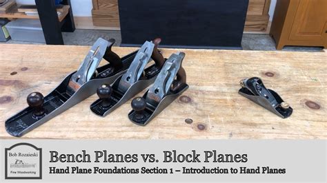 Difference Between Bench And Block Plane
