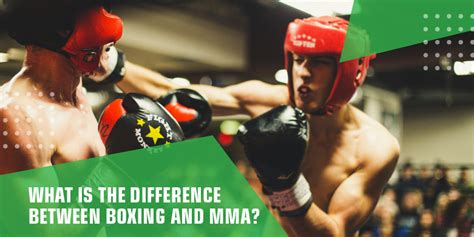 difference between boxing and mma