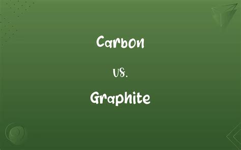 Difference Between Carbon And Graphite Paper
