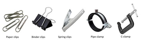Difference Between Clamps And Clips