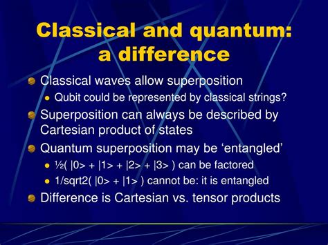 Difference Between Classical And Quantum Oscillator