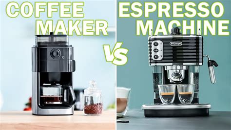 Difference Between Coffee Maker And Espresso Machine
