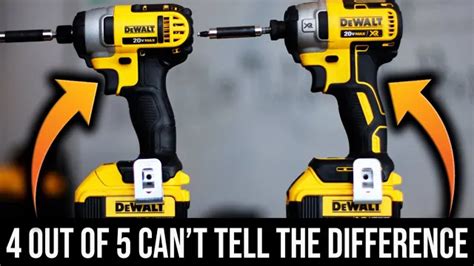 Difference Between Dewalt Drills