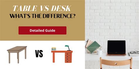 Difference Between Dressing Table And Desk
