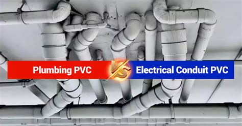 Difference Between Electrical Conduit And Pvc