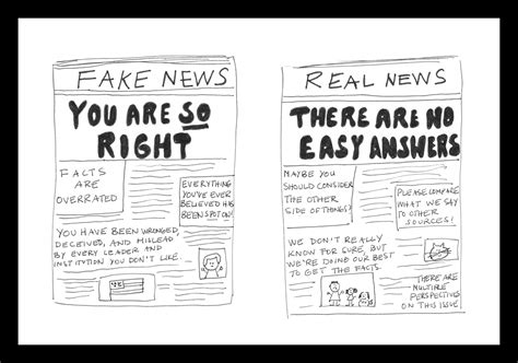 difference between fake news and real news