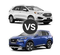 difference between ford edge and nissan rogue