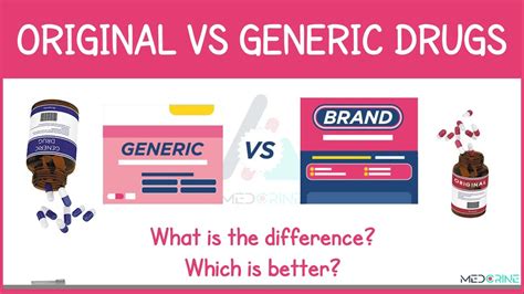 Difference Between Generic And Regular Medicine
