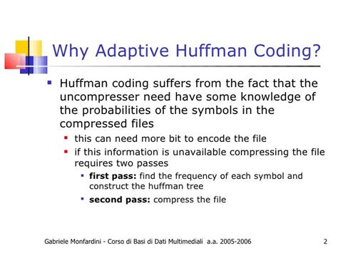 difference between huffman coding and adaptive huffman coding