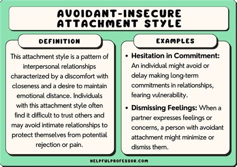 difference between insecure avoidant attachment and insecure resistant attachment