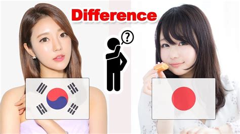 difference between japan and korea