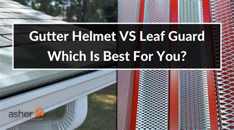 Difference Between Leaf Guard And Gutter Guard