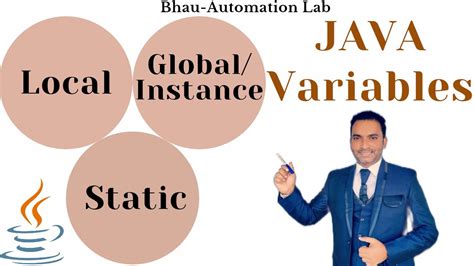 difference between local variable instance variable and static variable in java