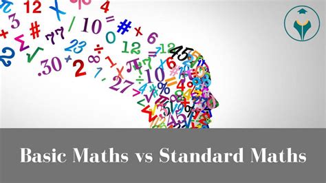difference between maths standard and basic