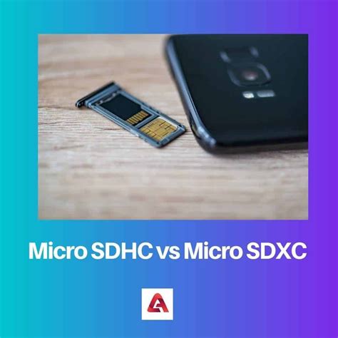 Difference Between Micro Sd And Micro Sdxc