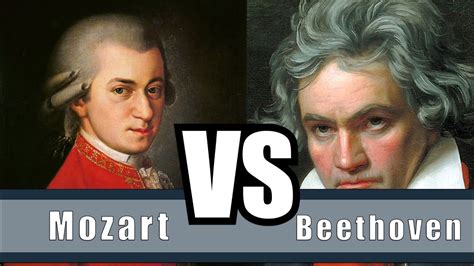 difference between mozart and beethoven