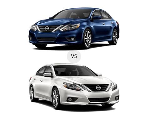 difference between nissan maxima sr and sv