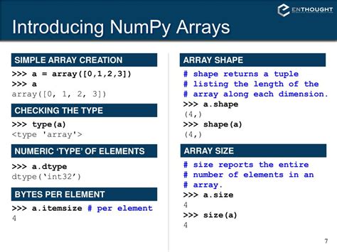 difference between numpy and array