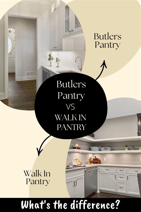 difference between pantry and butler pantry