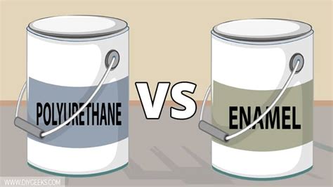 Difference Between Polyurethane And Enamel Paint