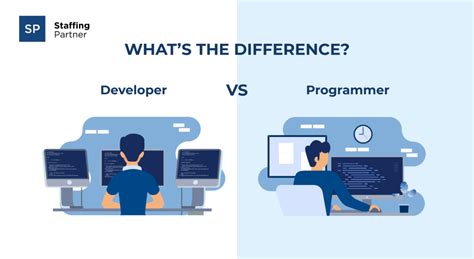 difference between programmers and developers