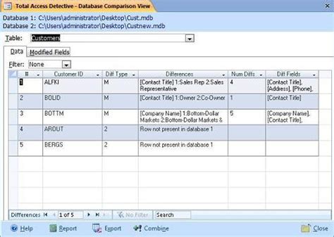 difference between query and report in ms access