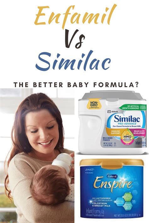 difference between similac and enfamil