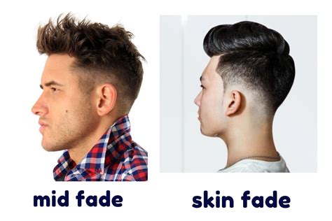 The Difference Between Skin Fade And Mid Fade For Long Hair