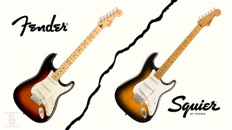 Difference Between Squier And Fender